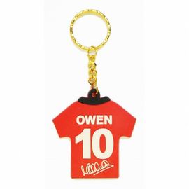マンチェスター・ユナイテッドの赤いフットボールの昇進の Keychains 柔らかいポリ塩化ビニール/ゴム