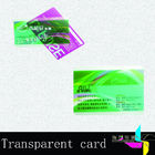 磁気ストライプと透明なポリ塩化ビニール VIP カード 0.8mm を曇らす CMYK