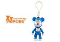 子供のためのクリスマスのプレゼントの Doraemon かわいい POPOBE くま 3 インチの キーホルダー