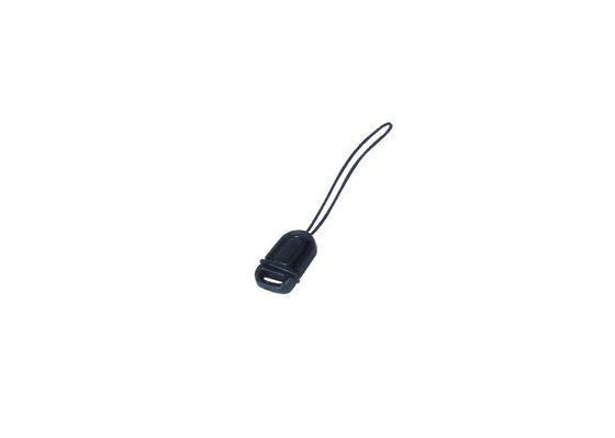 締縄の付属品/付属品 T-131 のための携帯電話の黒のプラスチック革紐