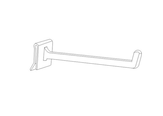 slatwall、網および pegboard PP のプラスチック小売りの表示ホック 31091,31092,31093,31094 を掛けるプロダクト