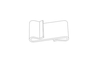ワイヤー ネットか力棒白い PP は翼クリップ、小売りの表示ホック 31100,31101 に動力を与えます