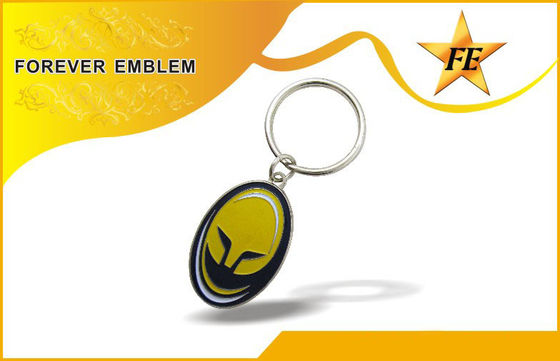 ビジネス ギフトの昇進の Keychains の低鉛のニッケルの自由なめっきの金属