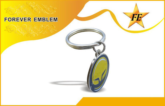 ビジネス ギフトの昇進の Keychains の低鉛のニッケルの自由なめっきの金属