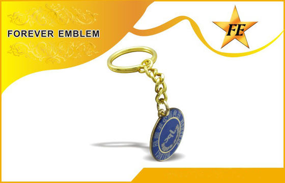 チームでき事のためのフル カラーの印刷の青銅の銅円形の昇進の Keychains