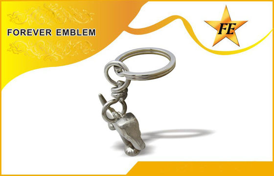 ステンレス製の鉄、アルミニウム旧式なめっきの終わりを用いる 3D 金属昇進の Keychains