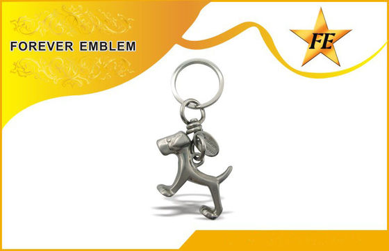 ステンレス製の鉄、アルミニウム旧式なめっきの終わりを用いる 3D 金属昇進の Keychains
