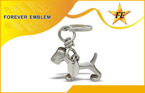 ステンレス製の鉄、アルミニウム旧式なめっきの終わりを用いる 3D 金属昇進の Keychains