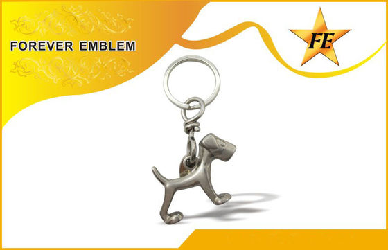 ステンレス製の鉄、アルミニウム旧式なめっきの終わりを用いる 3D 金属昇進の Keychains