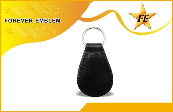 、PU、注文の金属のロゴのポリ塩化ビニール革昇進の Keychains 本物