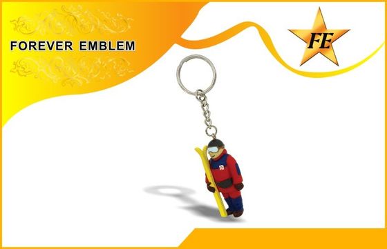 完全な 3D 昇進の Keychains はとの EN71 標準とカスタム設計します