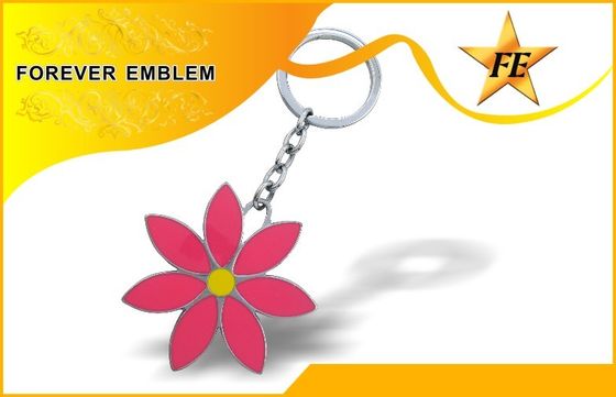 ニッケル メッキ、注文 3D keychain の模造堅い昇進の Keychains