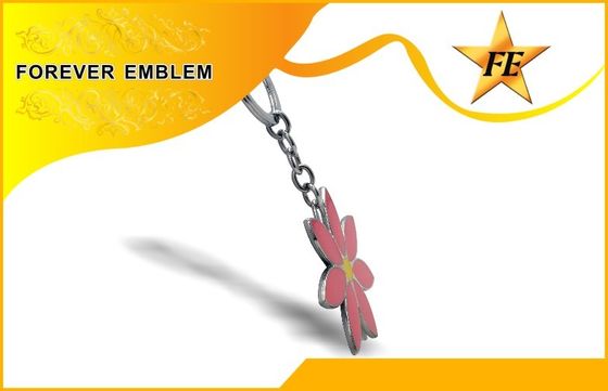 ニッケル メッキ、注文 3D keychain の模造堅い昇進の Keychains