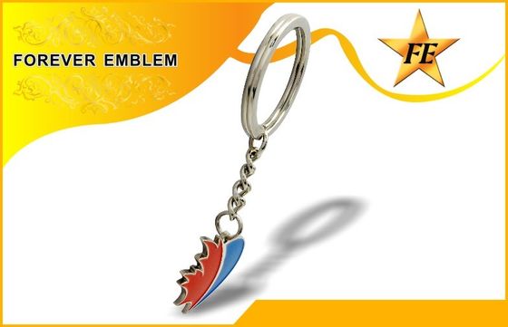 柔らかいエナメルの金属の昇進の目的のための昇進の Keychains 亜鉛合金