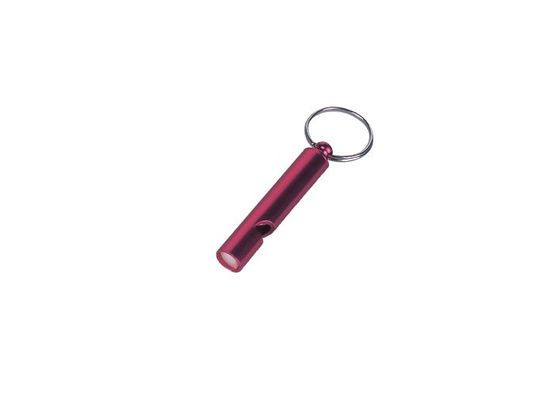 鋼線は、アルミニウム笛色のキー ホルダー/昇進の Keychains 30572 をカスタマイズしました