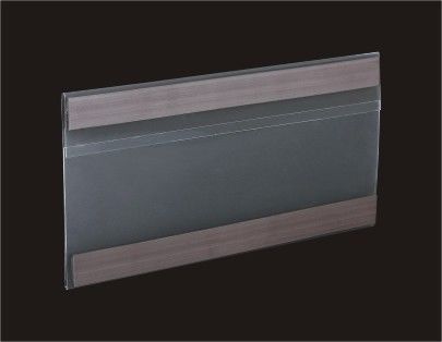 スーパーマーケットのプラスチック ラベルさしは/HolderWith 磁気帯 2pcs の突き出ました