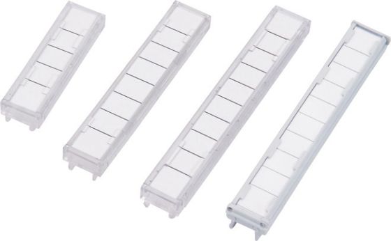 10pair LSA の切断モジュールのプラスチックのための容易で、便利な蝶番を付けられたモジュールのラベルさし