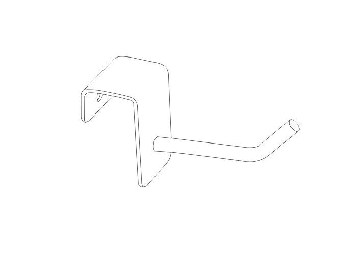 金属止め釘の鋼線の stalwall の店の帽子、表示 Hooks31161,31162,31163,31164,31165,31166 を小売りで掛けるスカーフ